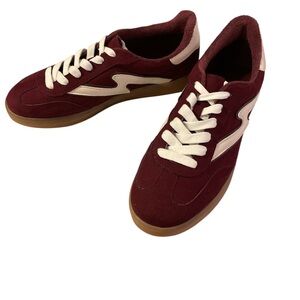 Madden Girl Women’s Burgundy Sneakers